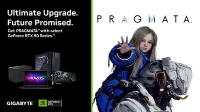 技嘉與 NVIDIA 合作推出 GeForce RTX™ 50 系列與《PRAGMATA™》遊戲套裝 提升沉浸遊戲體驗