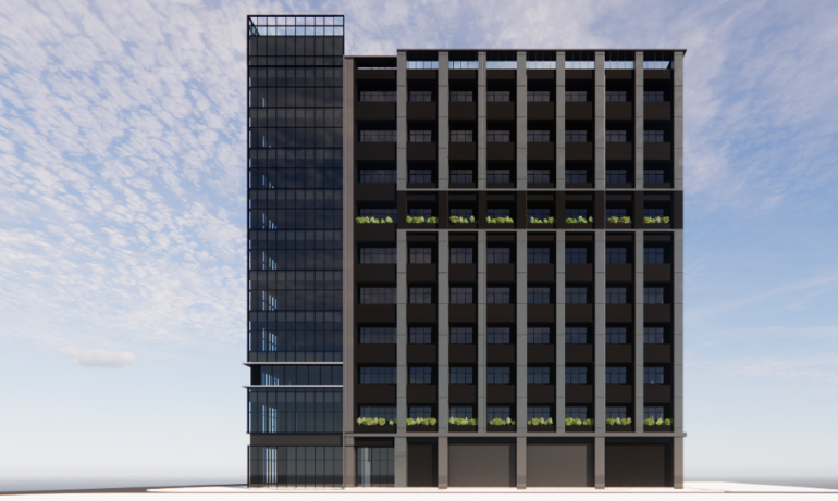 《圖說》三重頂崁更新後模擬圖。〈都更處提供〉