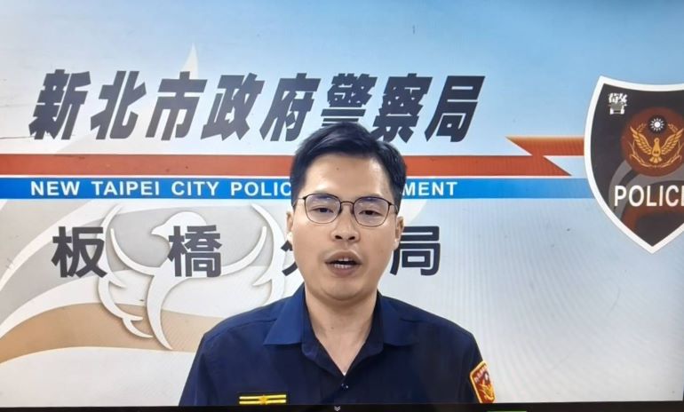 《圖說》沙崙所長陳琨翔說明案由。〈板橋分局提供〉