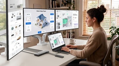 Connect 14合1 Thunderbolt 4 Dock 提供最完整的多工串聯解決方案 Connect 14合1 Thunderbolt 4 Dock 提供最完整的多工串聯解決方案