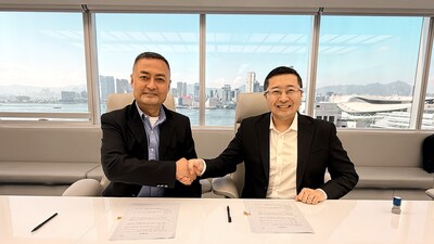 圖源:Luda香港辦公室簽約儀式現場 圖源:Luda香港辦公室簽約儀式現場