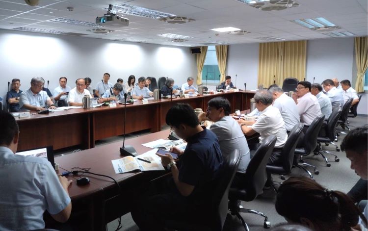 《圖說》三鶯線完成履勘前置會議，左二捷運局長李政安。〈捷運局提供〉