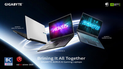 技嘉於 COMPUTEX 2026 展出獲國際大獎肯定 AI 電競筆電陣容 GiMATE 全新進化升級遊戲與創作體驗